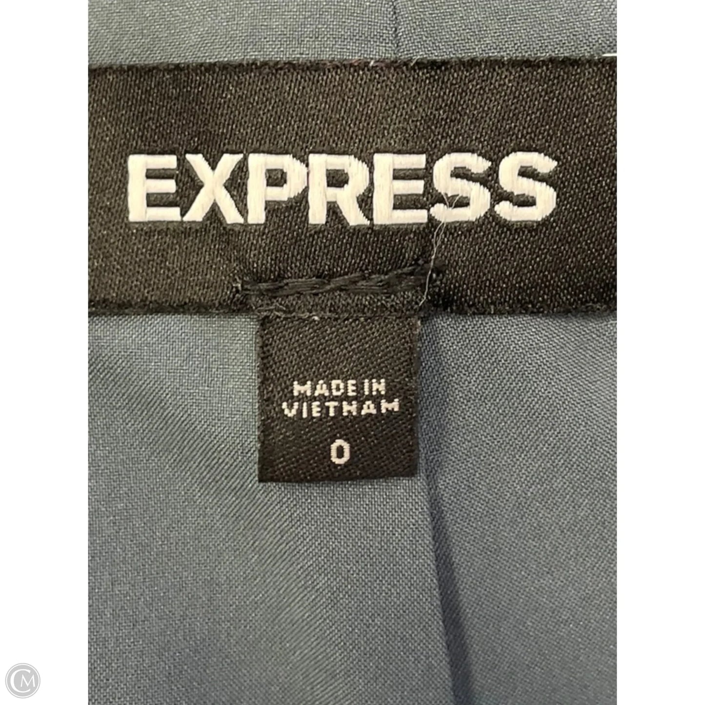 Skirt Midi By Express In Blue, Size: 0