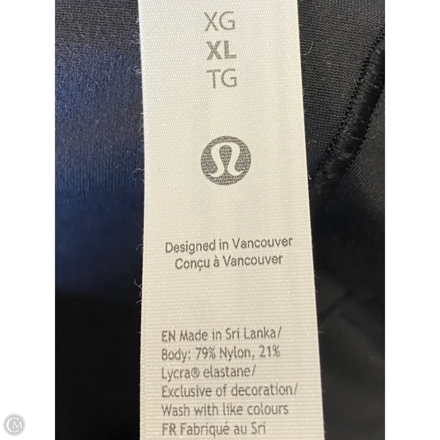 Athletic Tank Top By Lululemon In Grey, Size: Xl