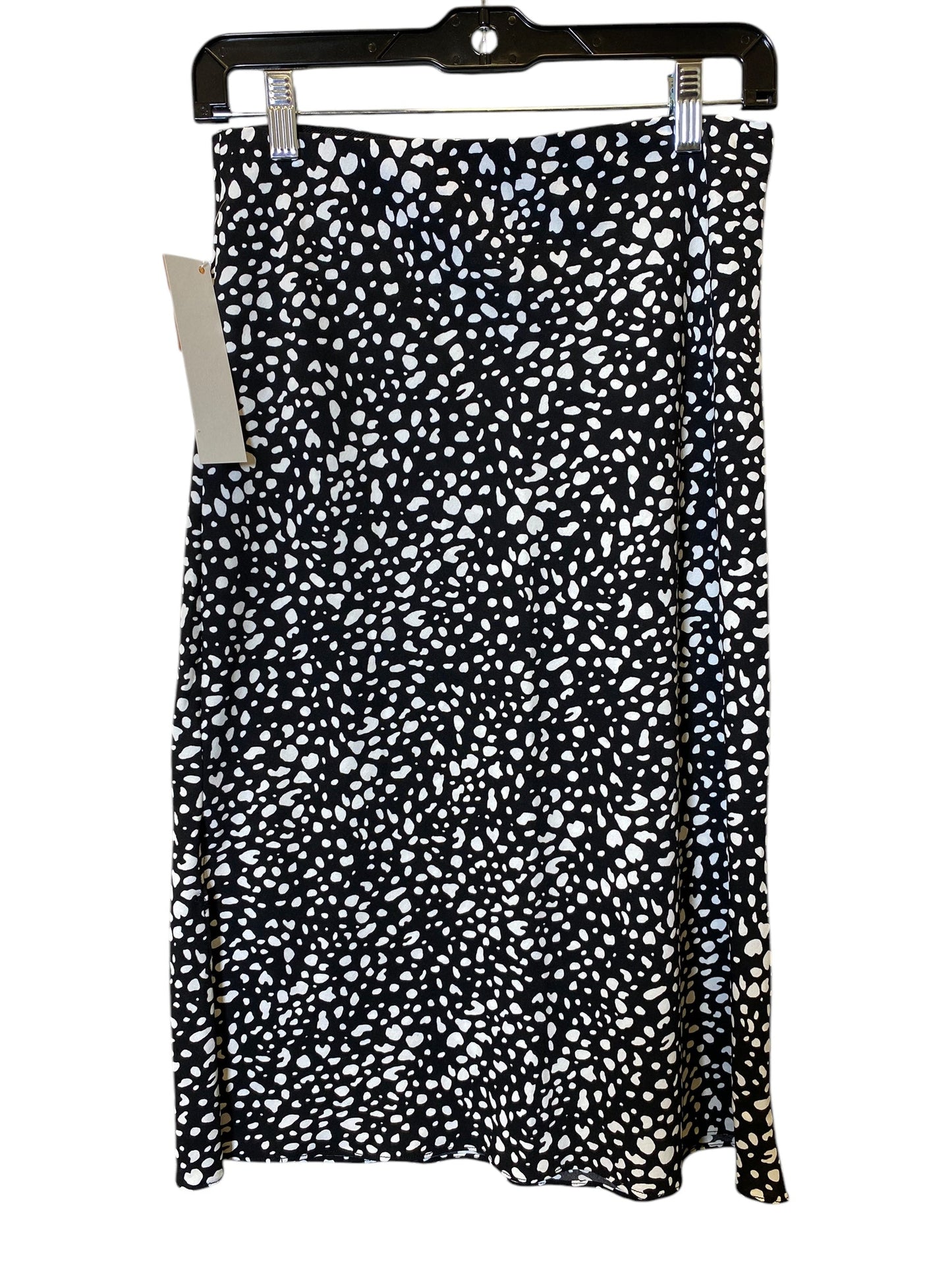 Skirt Midi By La Miel In Black & White, Size: M