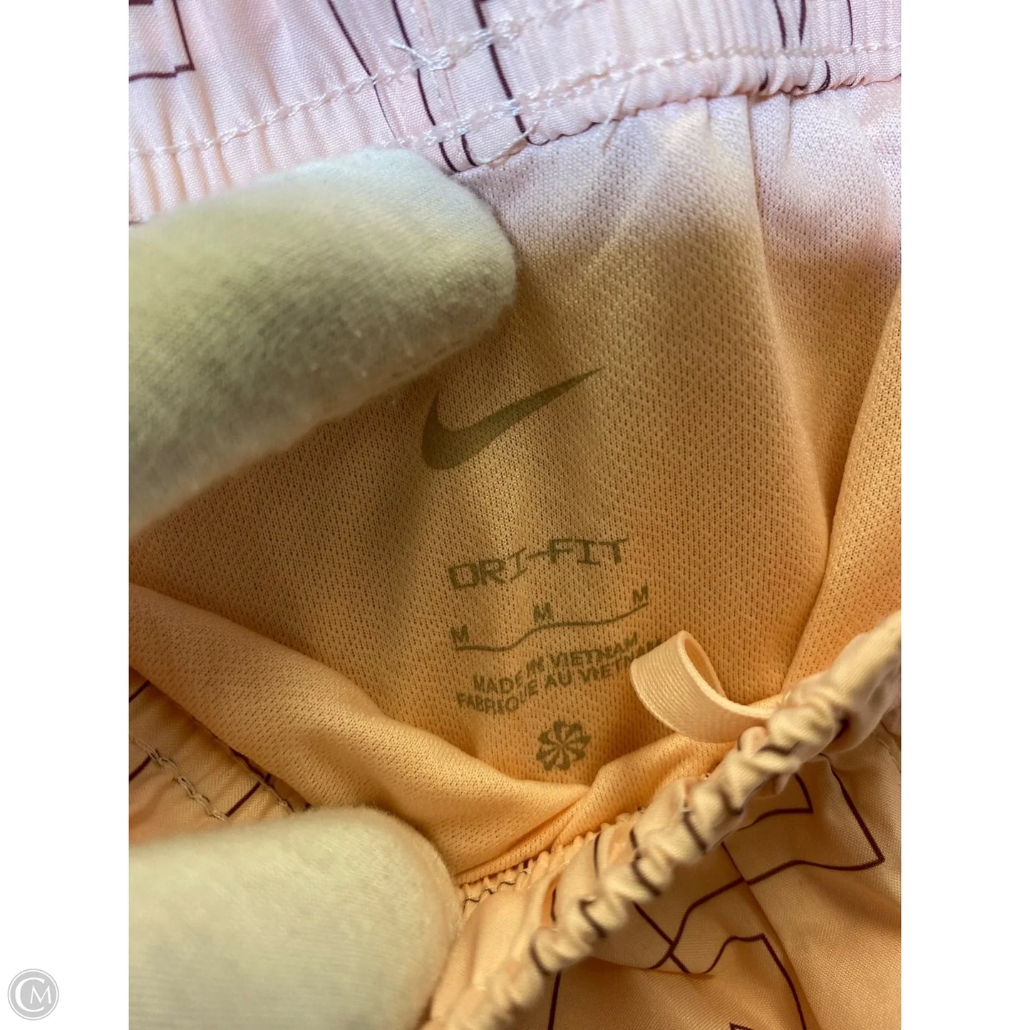 Athletic Shorts By Nike In Pink, Size: M