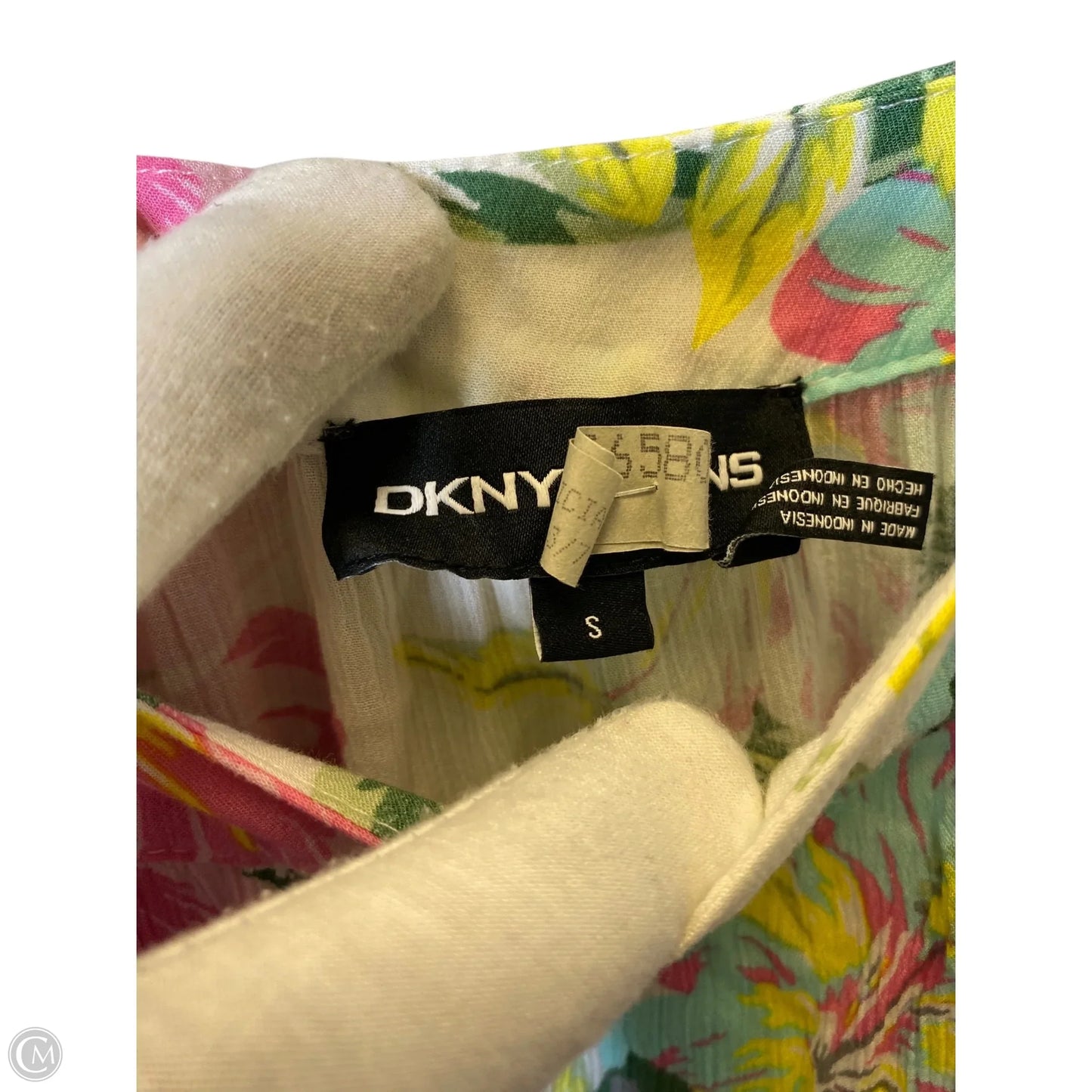 Dress Casual Maxi By Dkny In Floral Print, Size: S