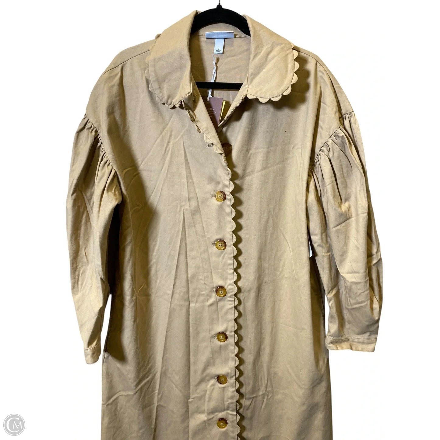 Jacket Other By Clothes Mentor In Beige, Size: M