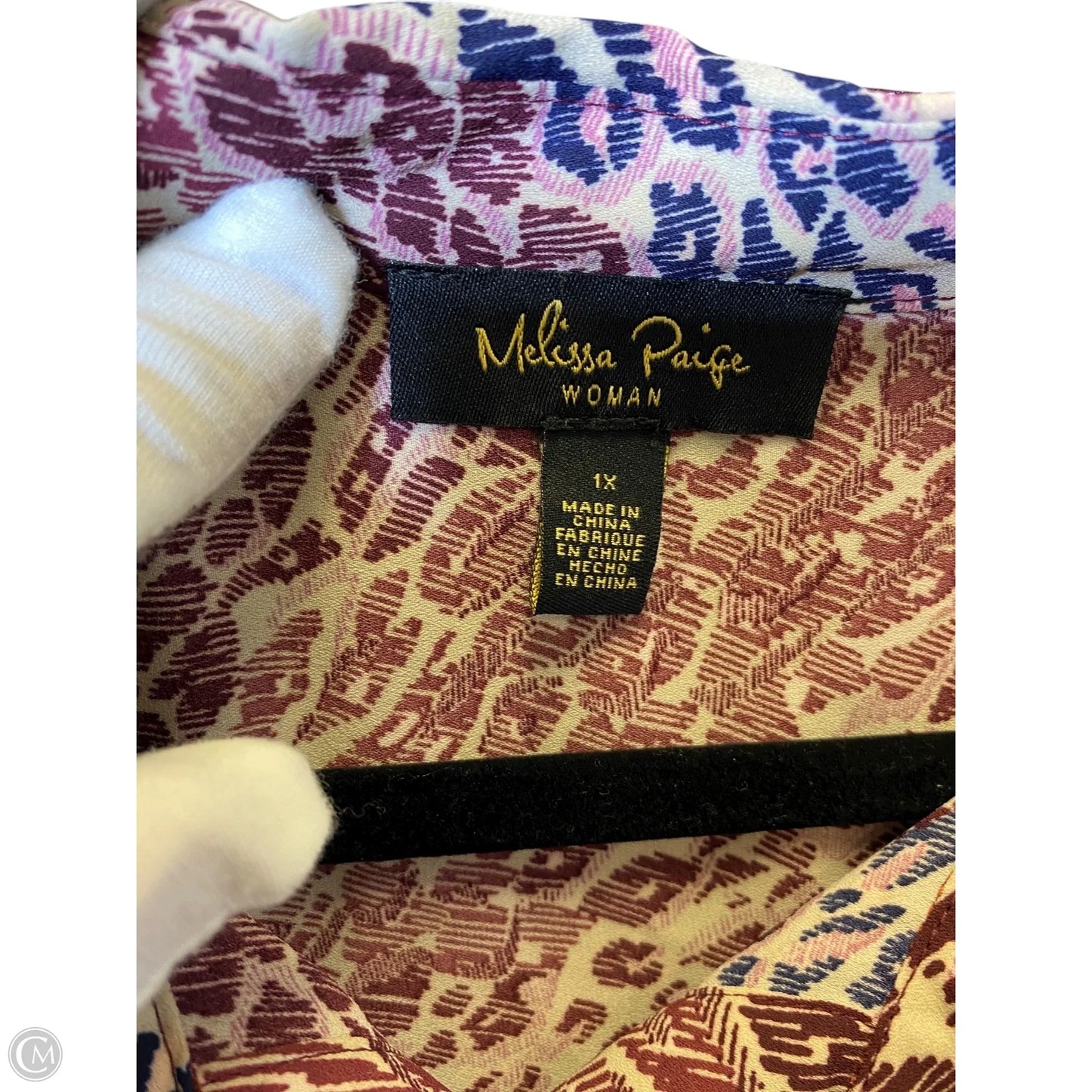 Dress Casual Midi By Melissa Paige In Multi-colored, Size: 1x