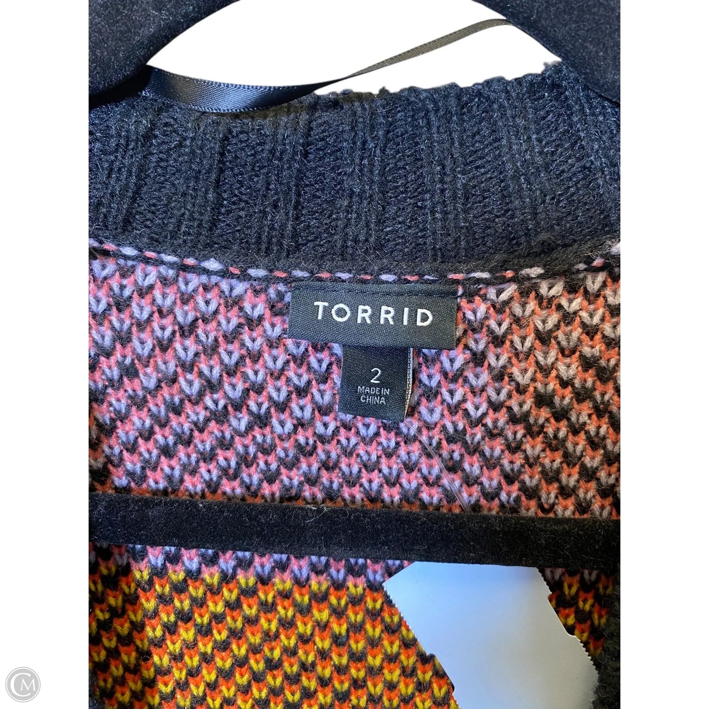 Cardigan By Torrid In Multi-colored, Size: 2x