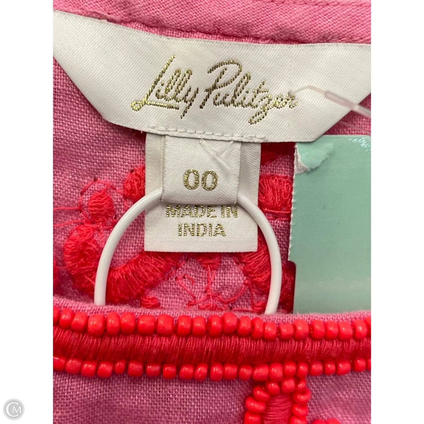 Top Long Sleeve Designer By Lilly Pulitzer In Pink, Size: Xs