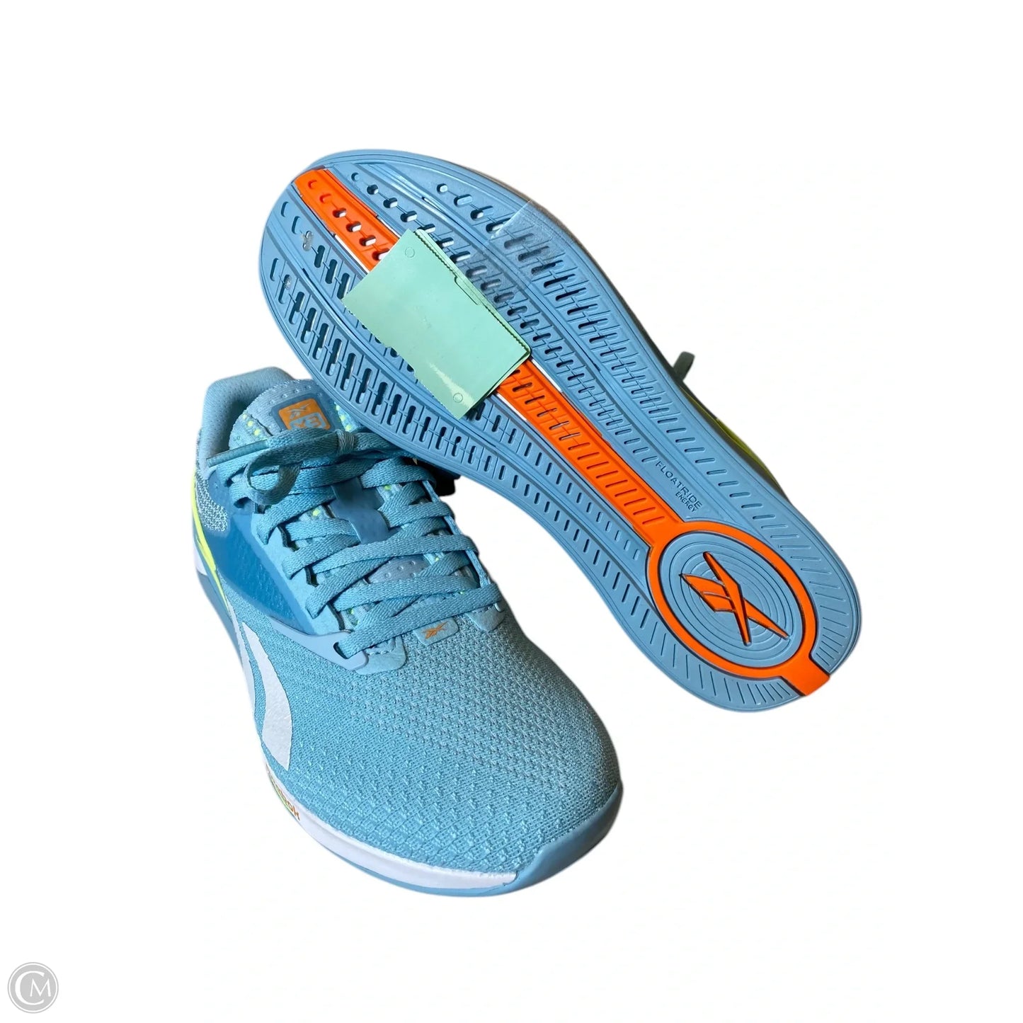 Shoes Athletic By Reebok In Aqua, Size: 7.5