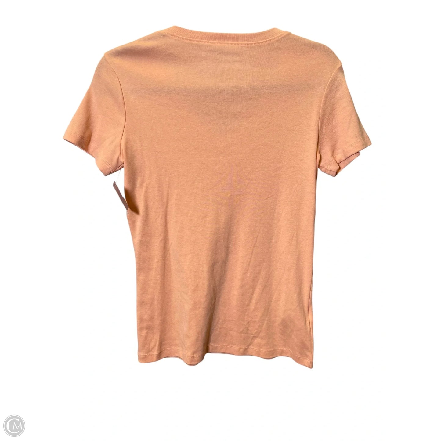 Top Short Sleeve Basic By Eddie Bauer In Orange, Size: M