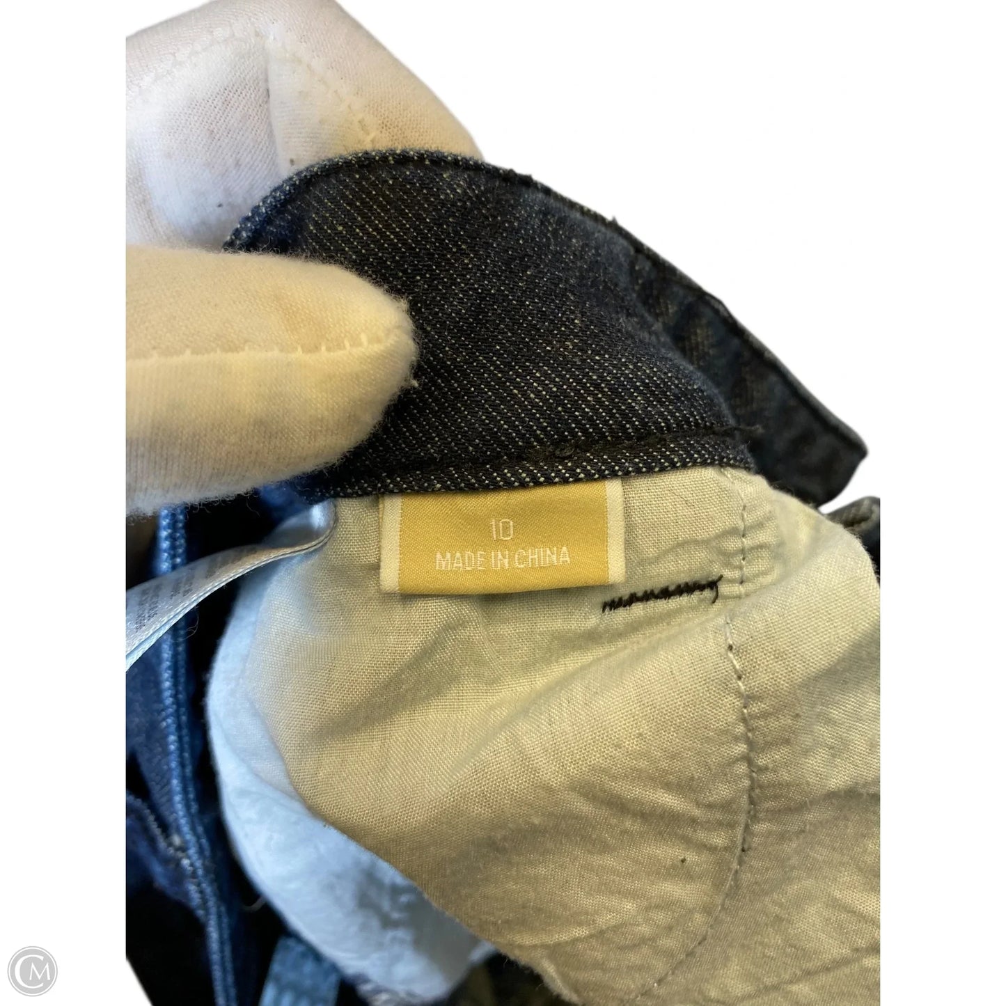 Jeans Designer By Michael Kors In Blue, Size: 10