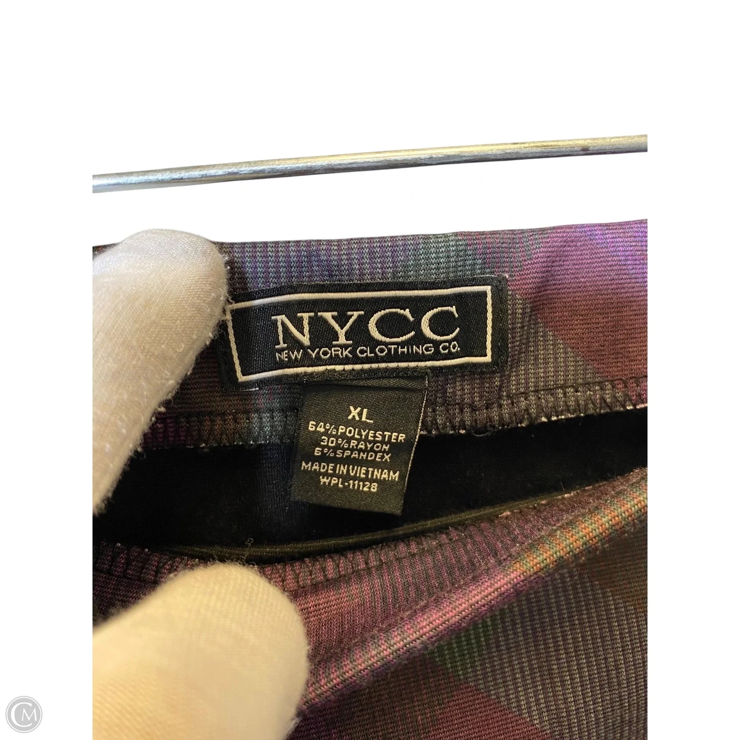 Skirt Midi By Nycc In Multi-colored, Size: Xl