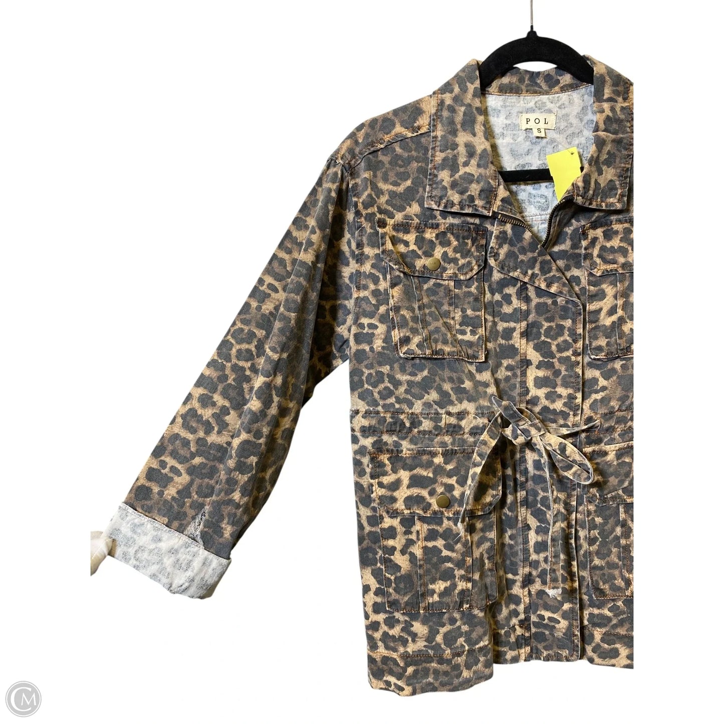 Jacket Other By Pol In Animal Print, Size: S