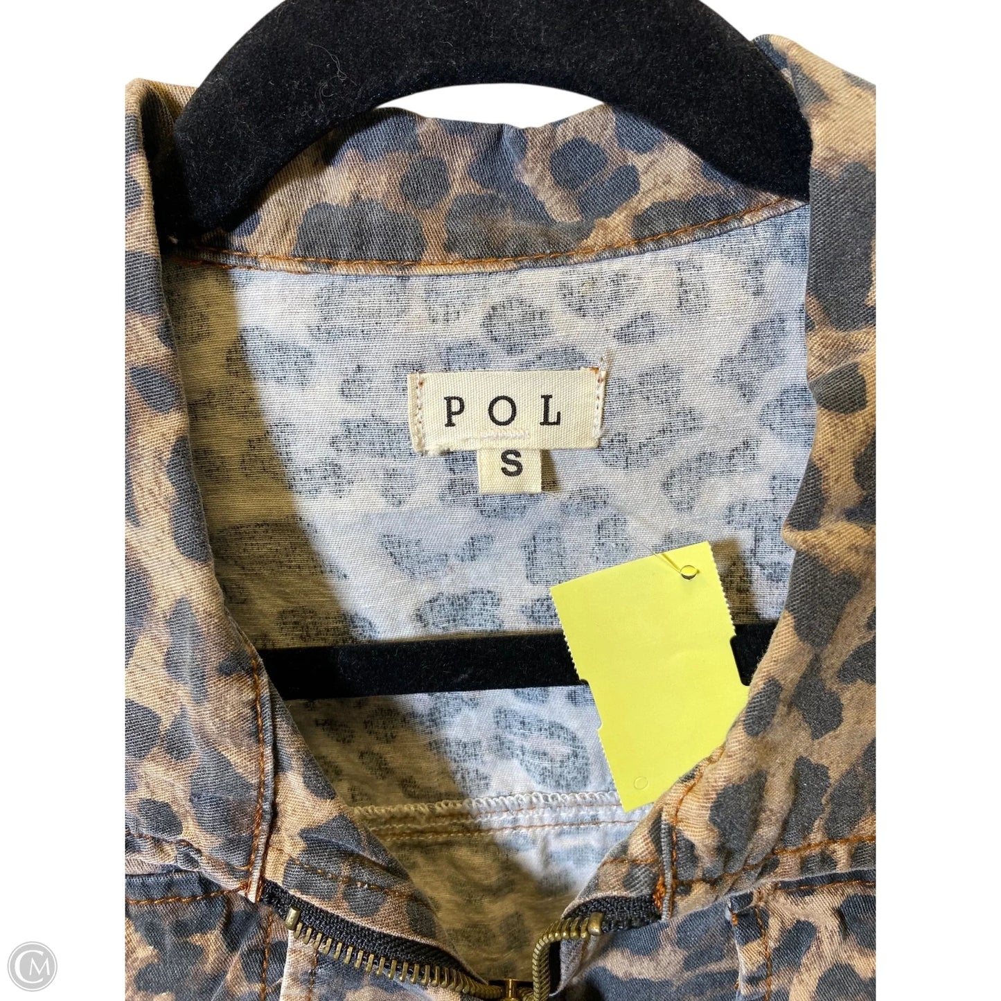 Jacket Other By Pol In Animal Print, Size: S