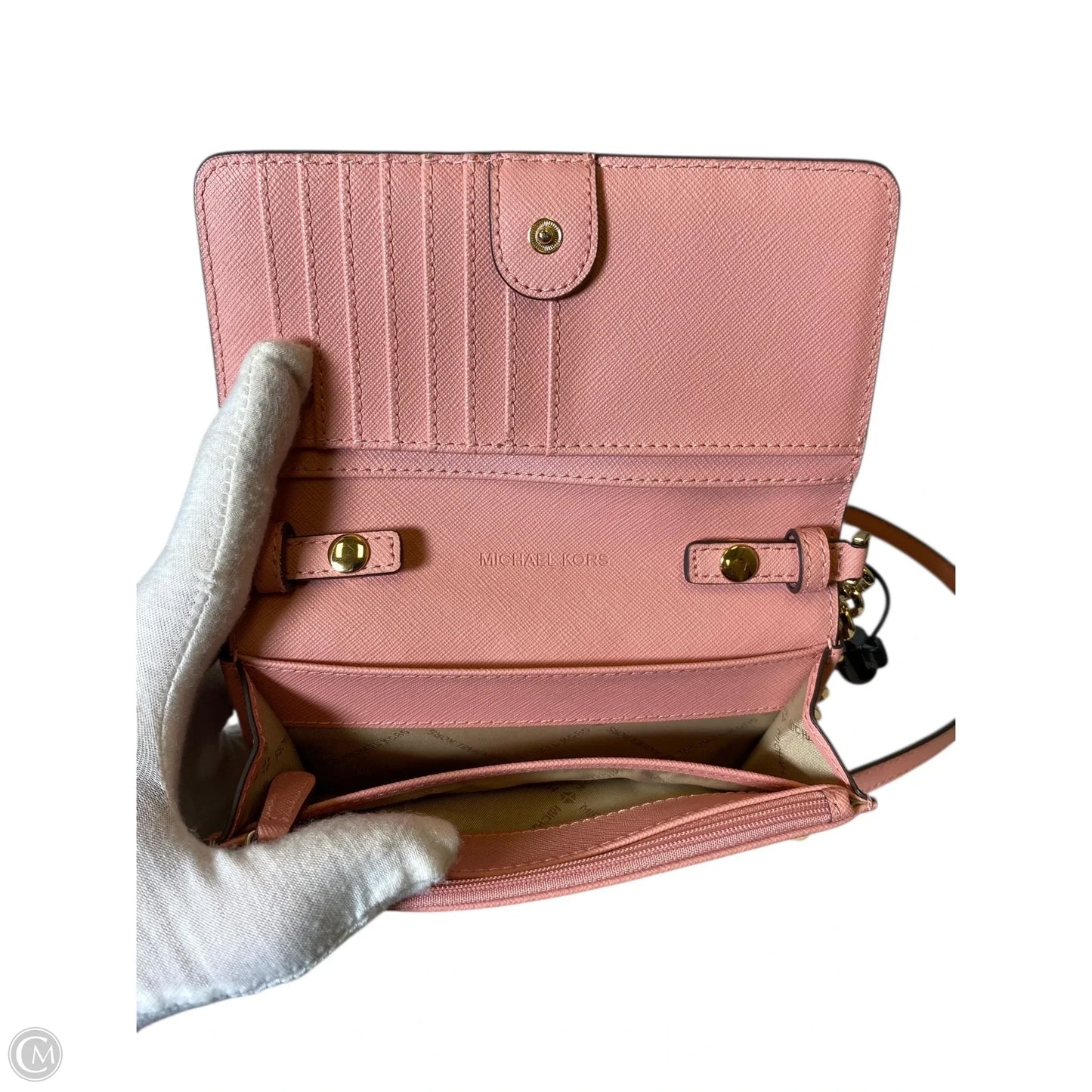 Crossbody Designer By Michael Kors, Size: Small
