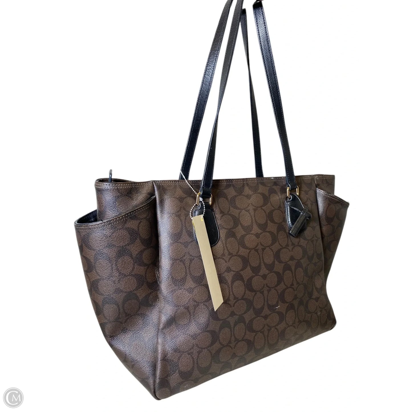Handbag Designer By Coach, Size: Large