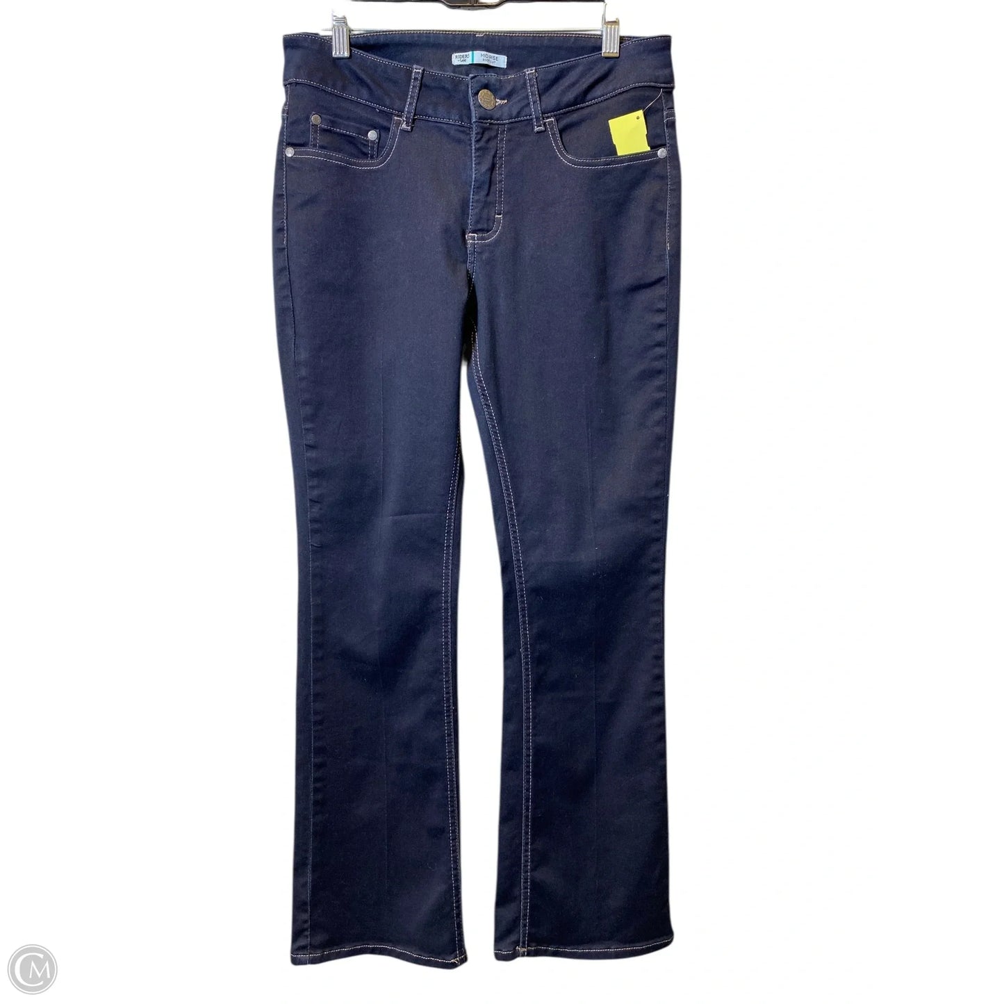 Jeans Boot Cut By Lee In Blue Denim, Size: 8