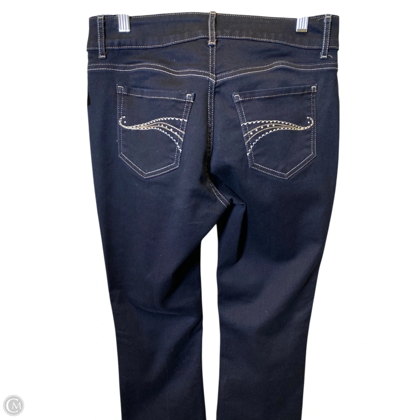 Jeans Boot Cut By Lee In Blue Denim, Size: 8