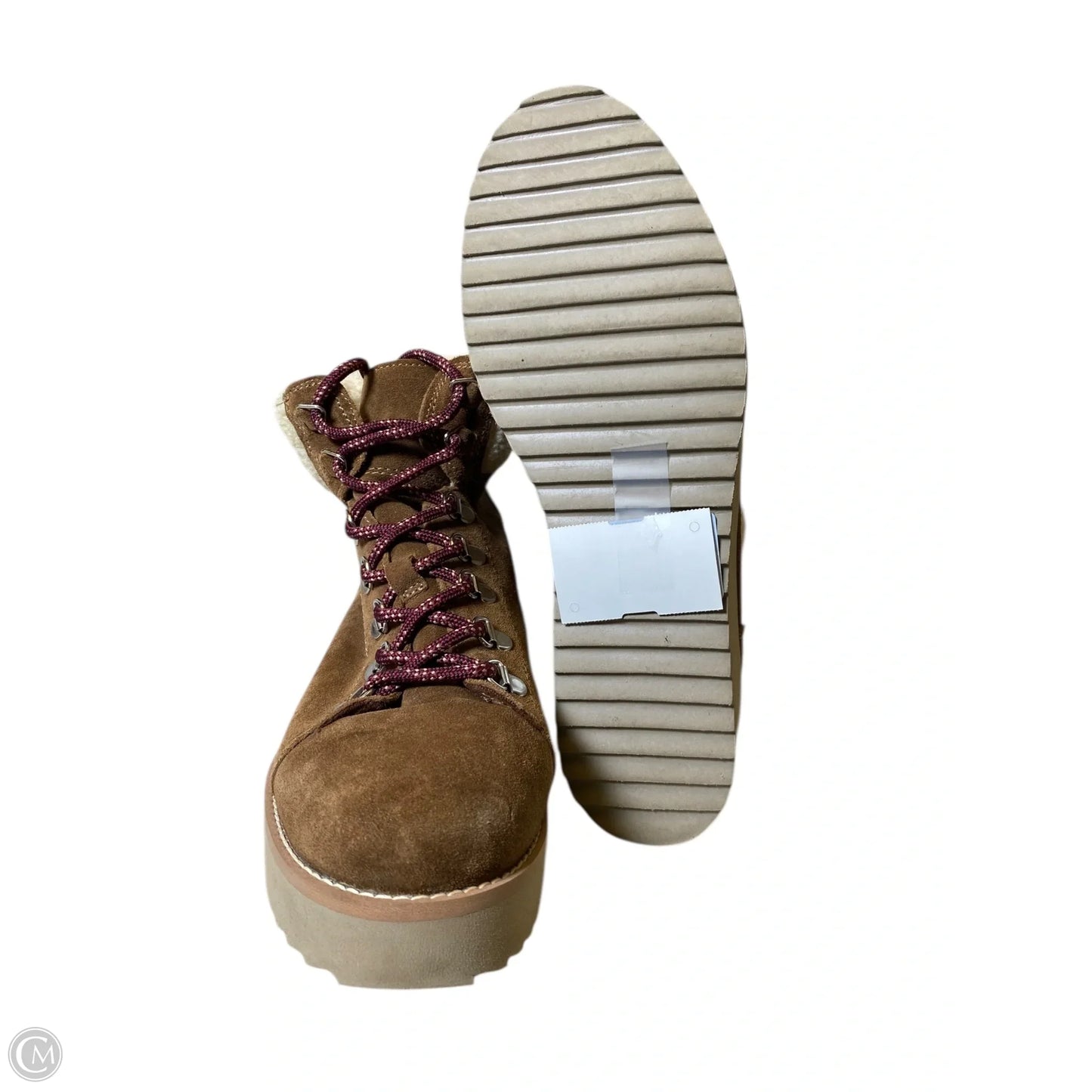 Boots Ankle Flats By Sam Edelman In Brown, Size: 8.5