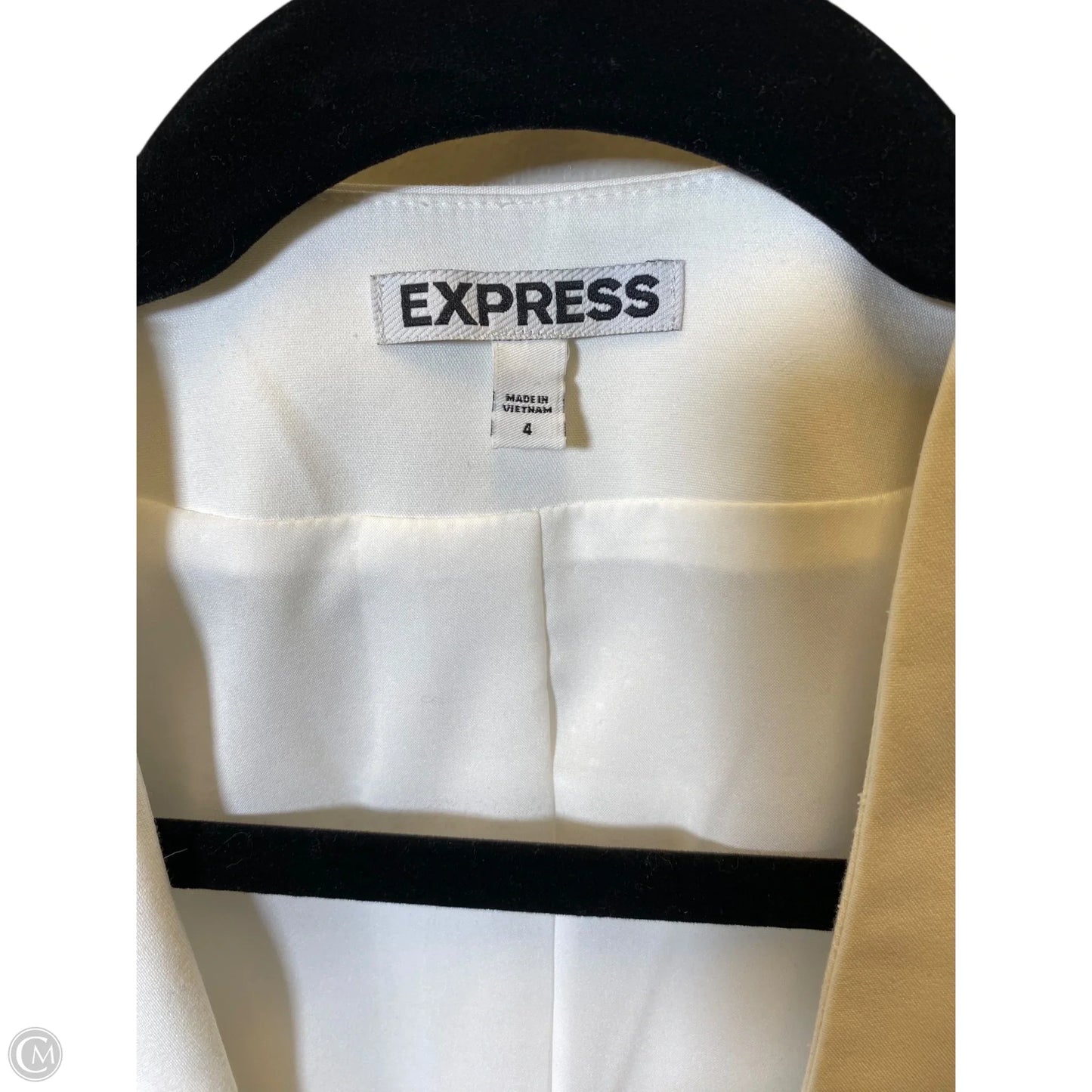 Blazer By Express In White, Size: 4