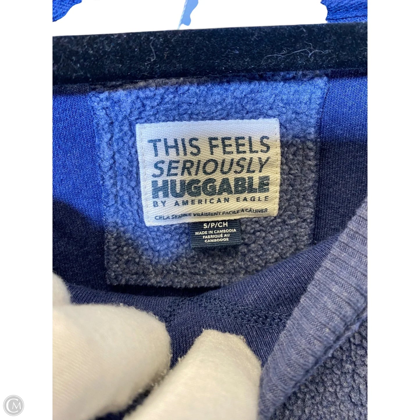 Sweater By American Eagle In Blue, Size: S