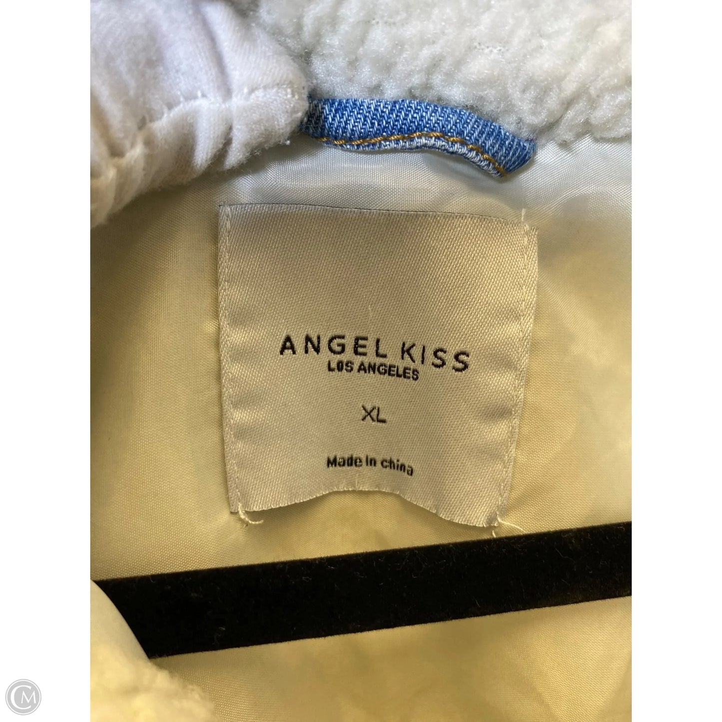 Jacket Denim By Clothes Mentor In Blue Denim, Size: Xl