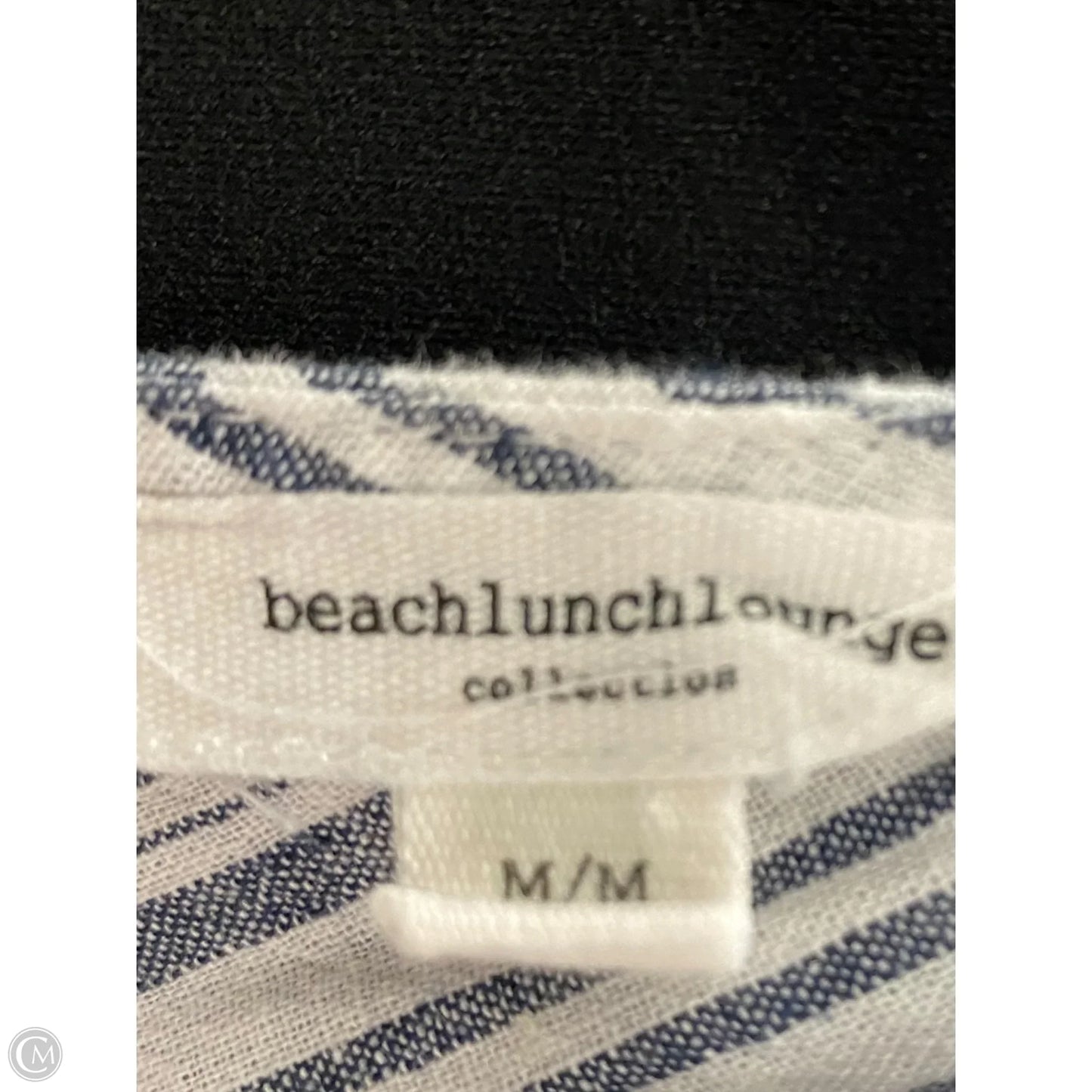 Overalls By Beachlunchlounge In Blue & White, Size: M