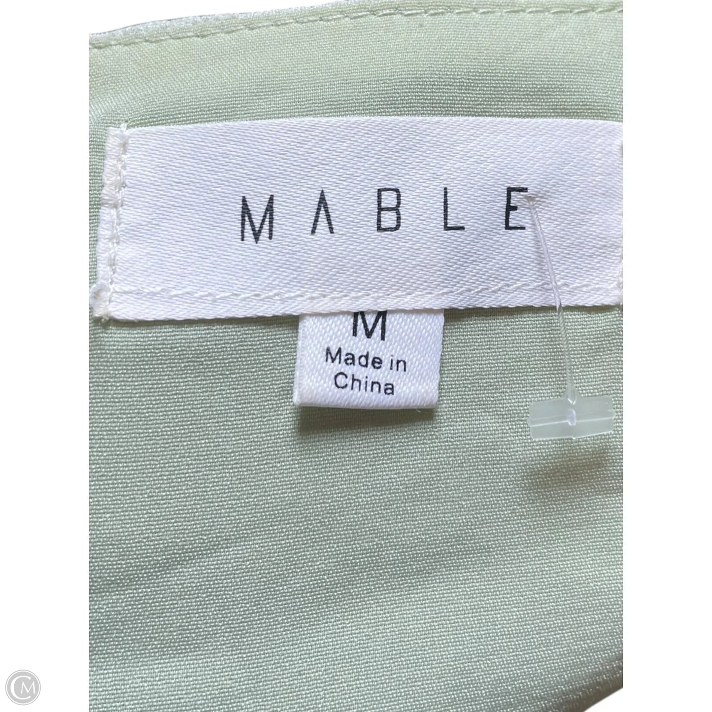 Top Long Sleeve By Mable In Green, Size: M
