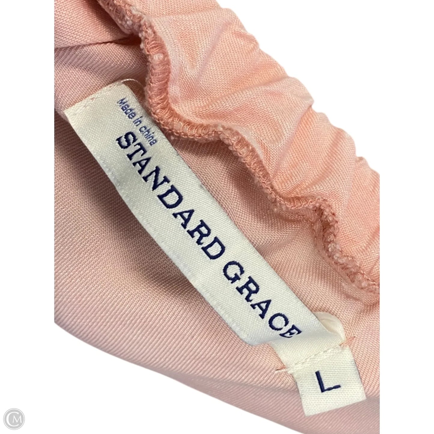 Top Long Sleeve By Clothes Mentor In Pink, Size: L
