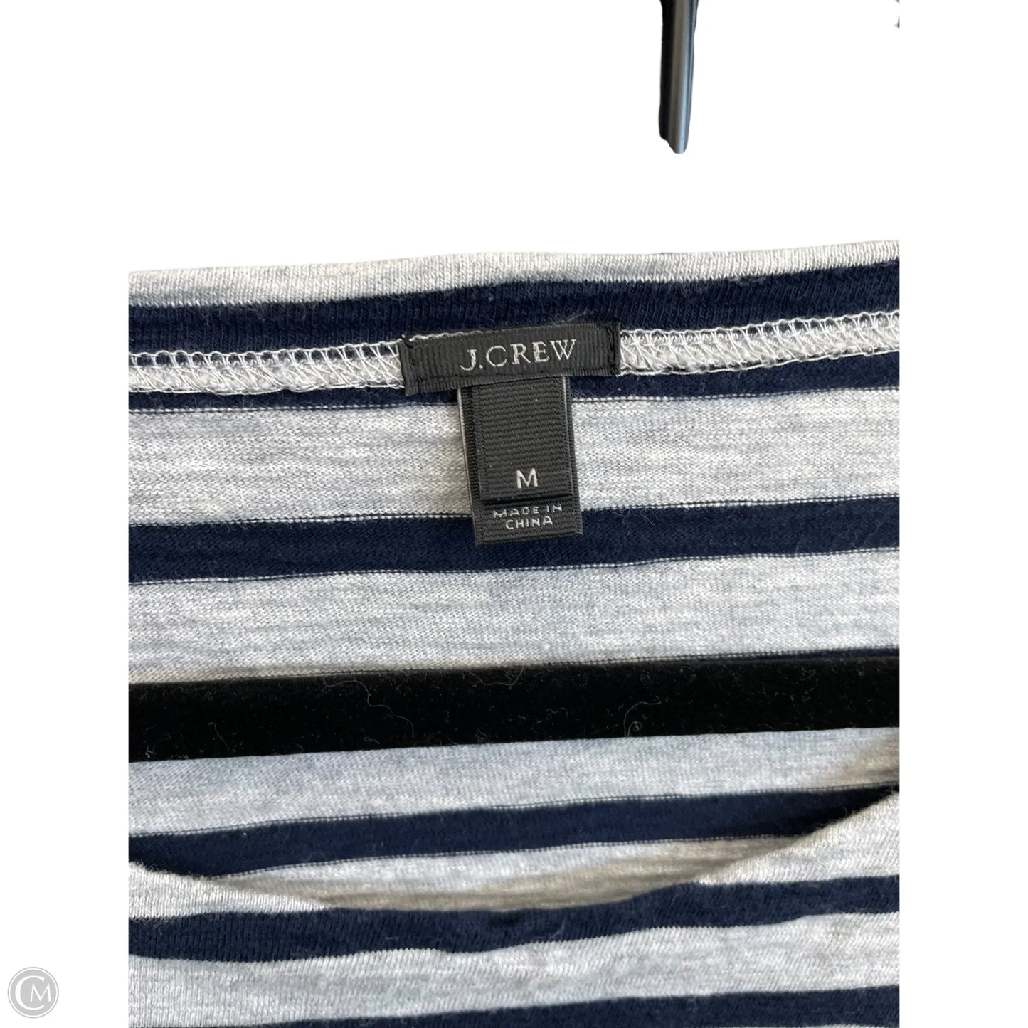 Top Long Sleeve By J. Crew In Multi-colored, Size: M
