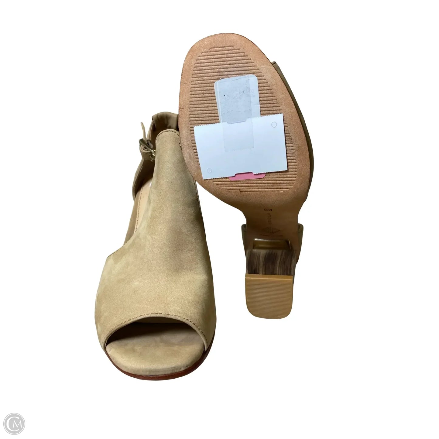 Boots Ankle Heels By Antonio Melani In Beige, Size: 6