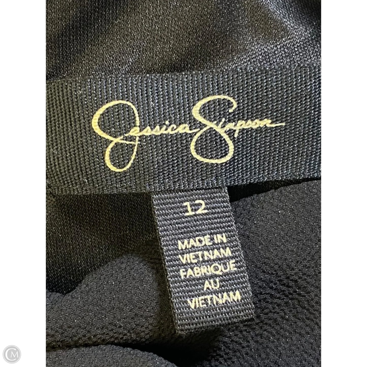 Dress Casual Midi By Jessica Simpson In Black, Size: L