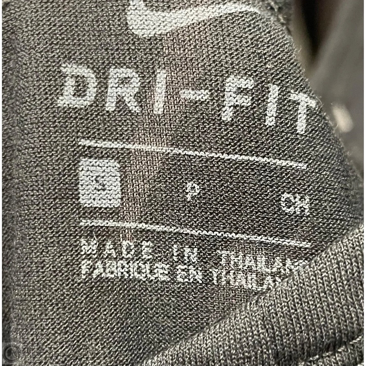 Athletic Tank Top By Nike In Black, Size: S
