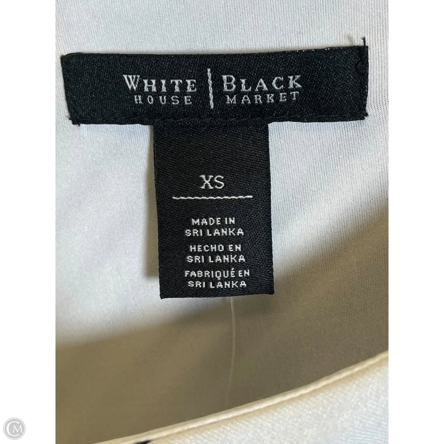 Dress Casual Maxi By White House Black Market In Black & White, Size: Xs