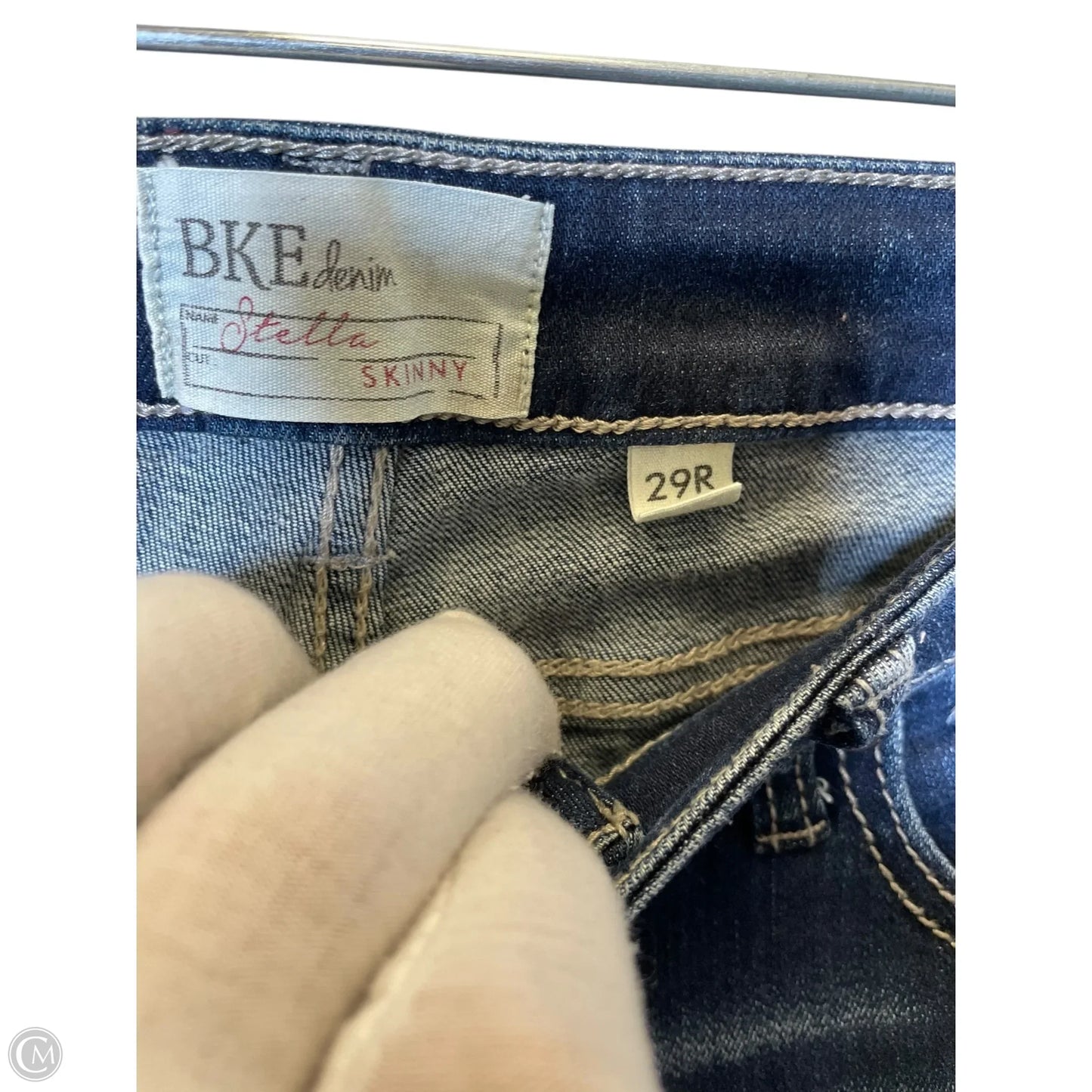Jeans Skinny By Bke In Blue Denim, Size: 8