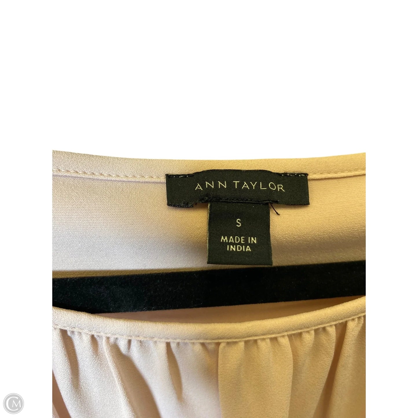 Top Long Sleeve By Ann Taylor In Pink, Size: S