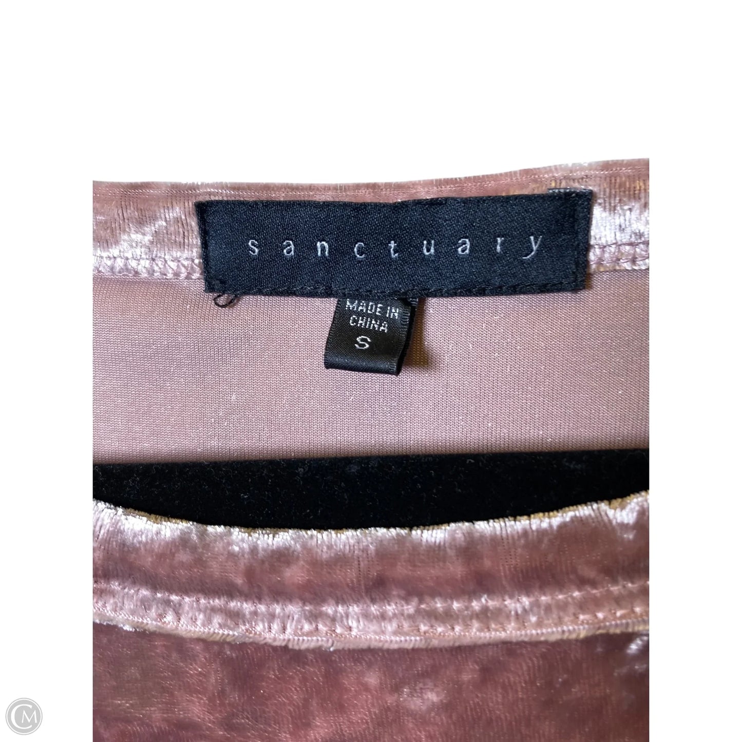 Top Short Sleeve By Sanctuary In Peach, Size: S
