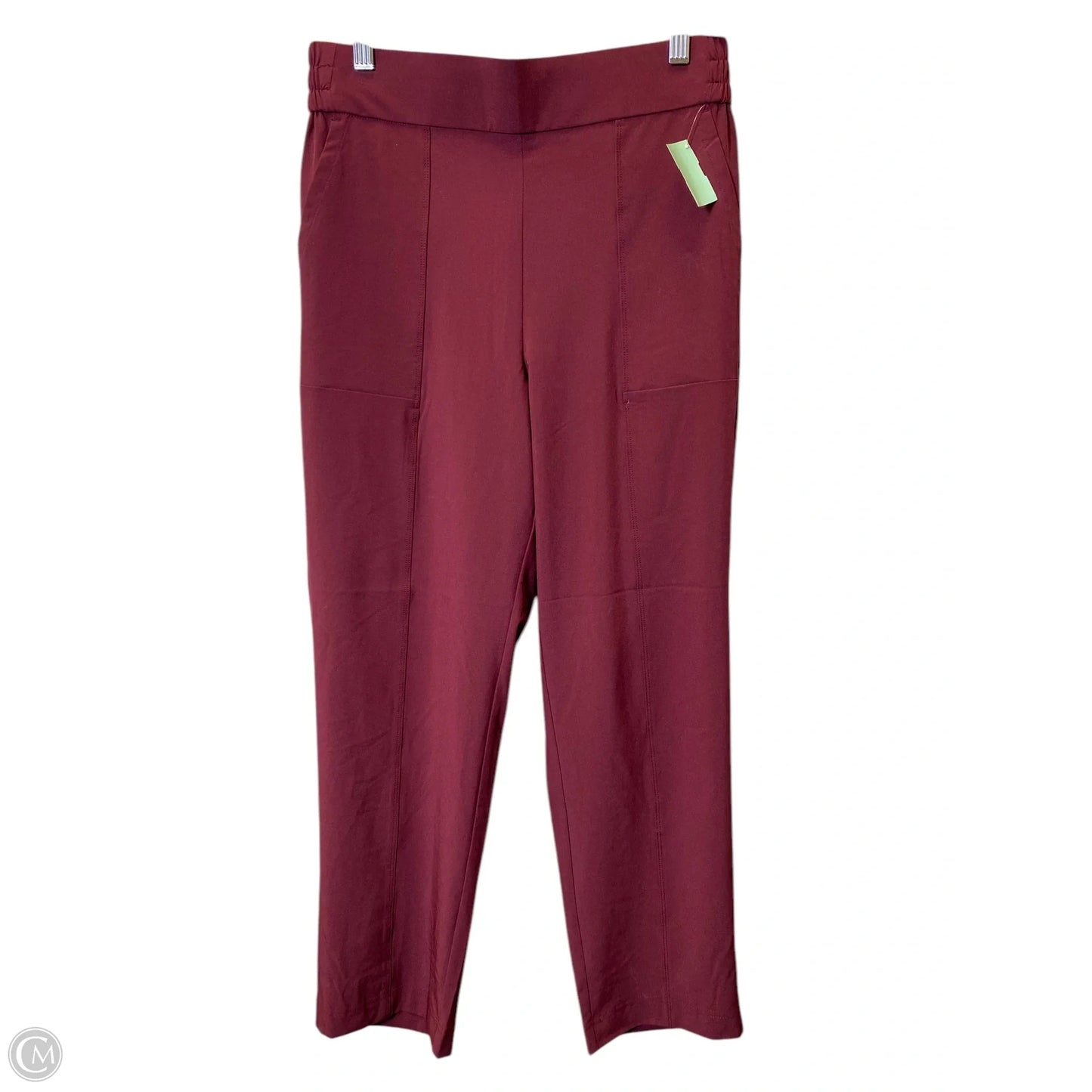 Athletic Pants By Lou And Grey In Maroon, Size: M