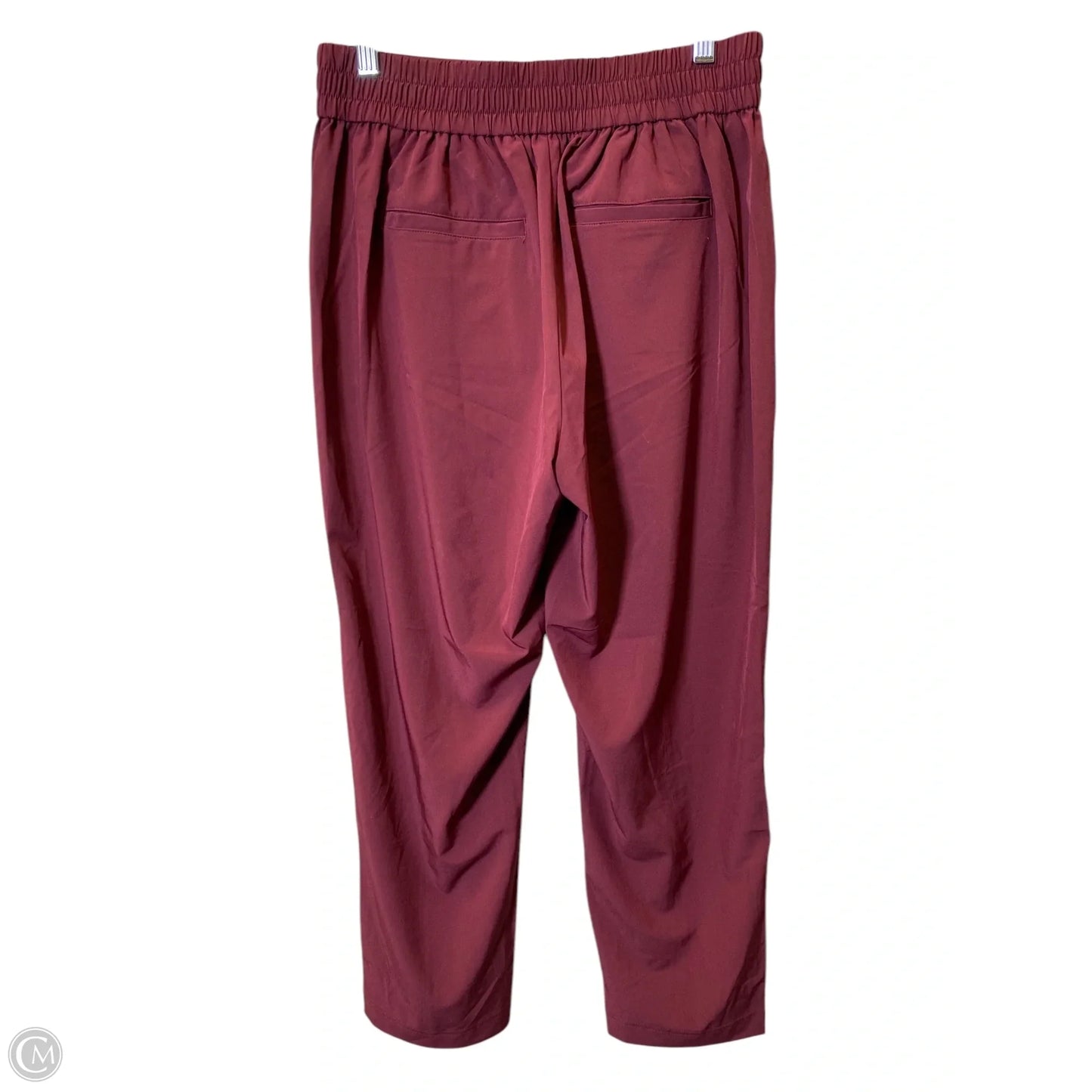 Athletic Pants By Lou And Grey In Maroon, Size: M