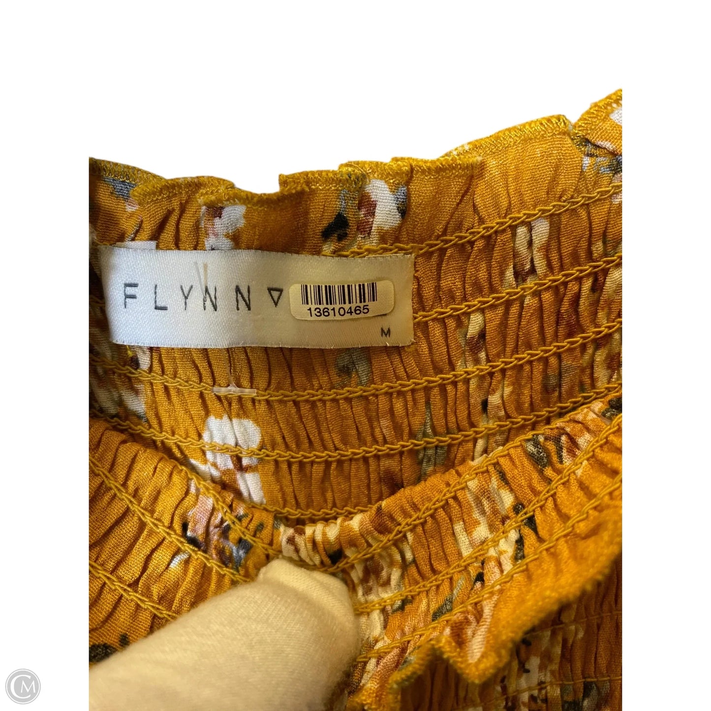 Romper By Clothes Mentor In Floral Print, Size: M