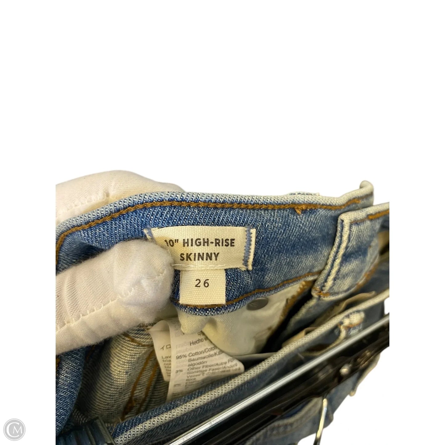 Jeans Skinny By Madewell In Blue Denim, Size: 2