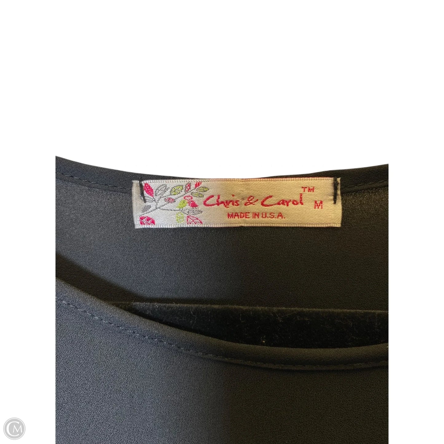 Dress Casual Midi By Chris And Carol In Black, Size: M