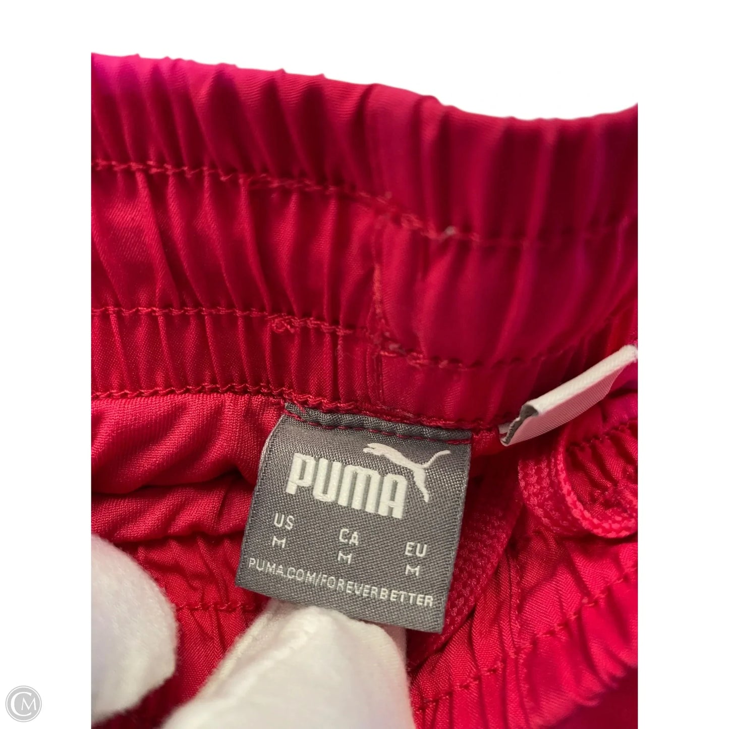 Athletic Shorts By Puma In Pink, Size: M