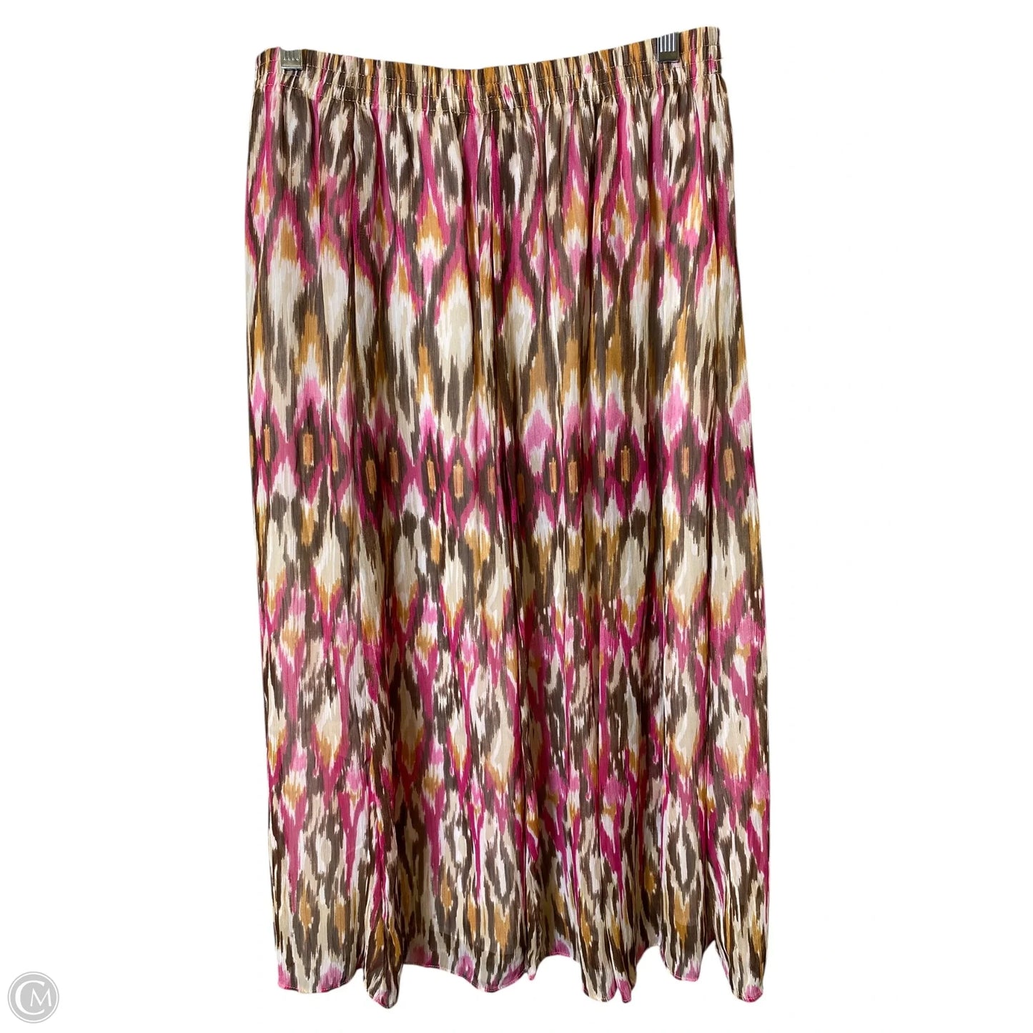Skirt Maxi By Alfred Dunner In Multi-colored, Size: L