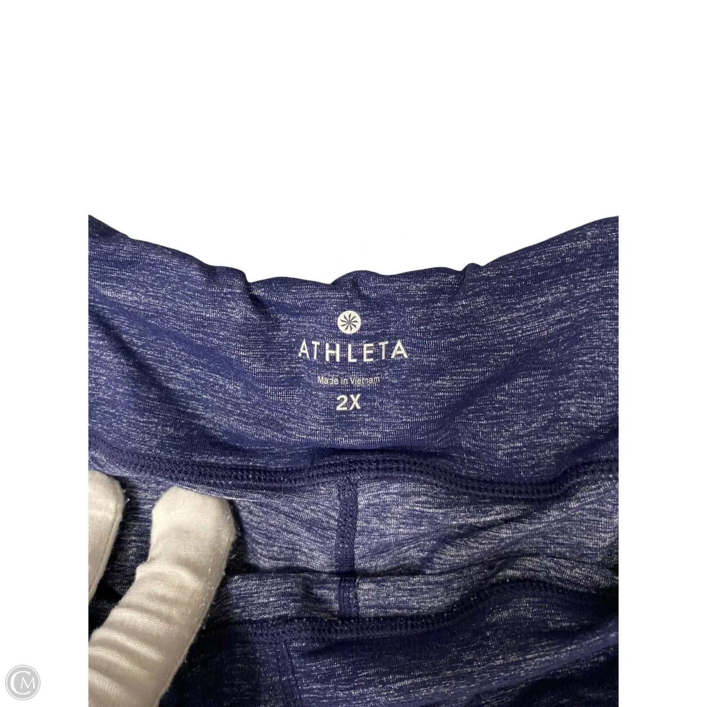 Athletic Leggings By Athleta In Navy, Size: 2x
