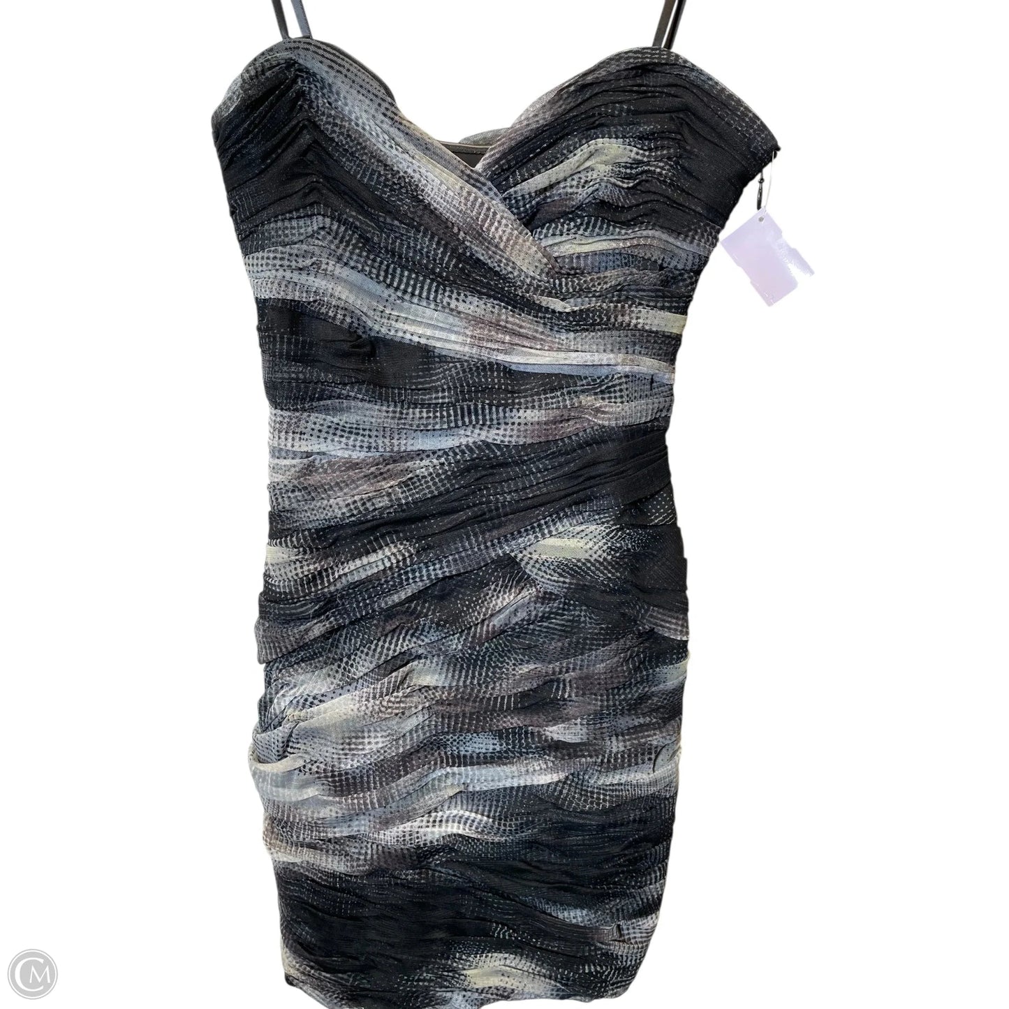 Dress Casual Short By Bcbgmaxazria In Multi-colored, Size: 10