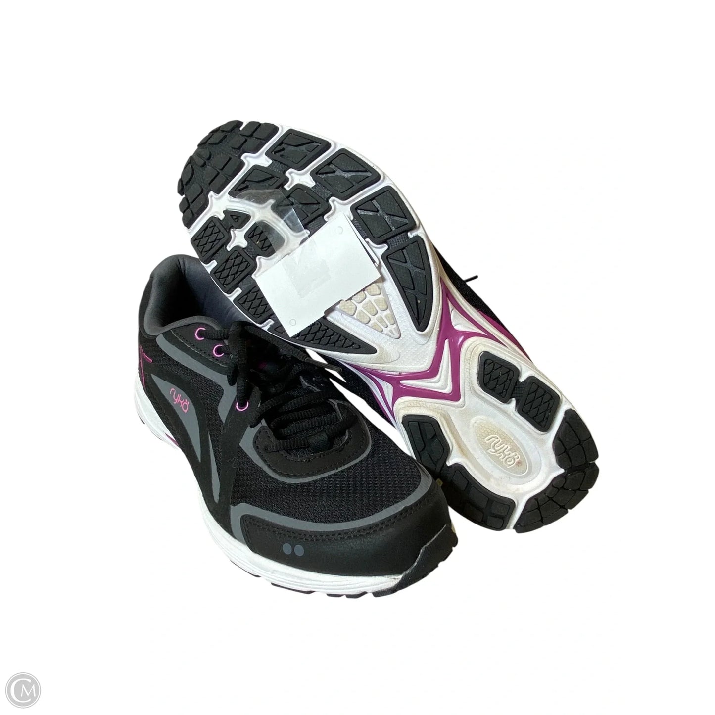 Shoes Athletic By Ryka In Black & Pink, Size: 8.5