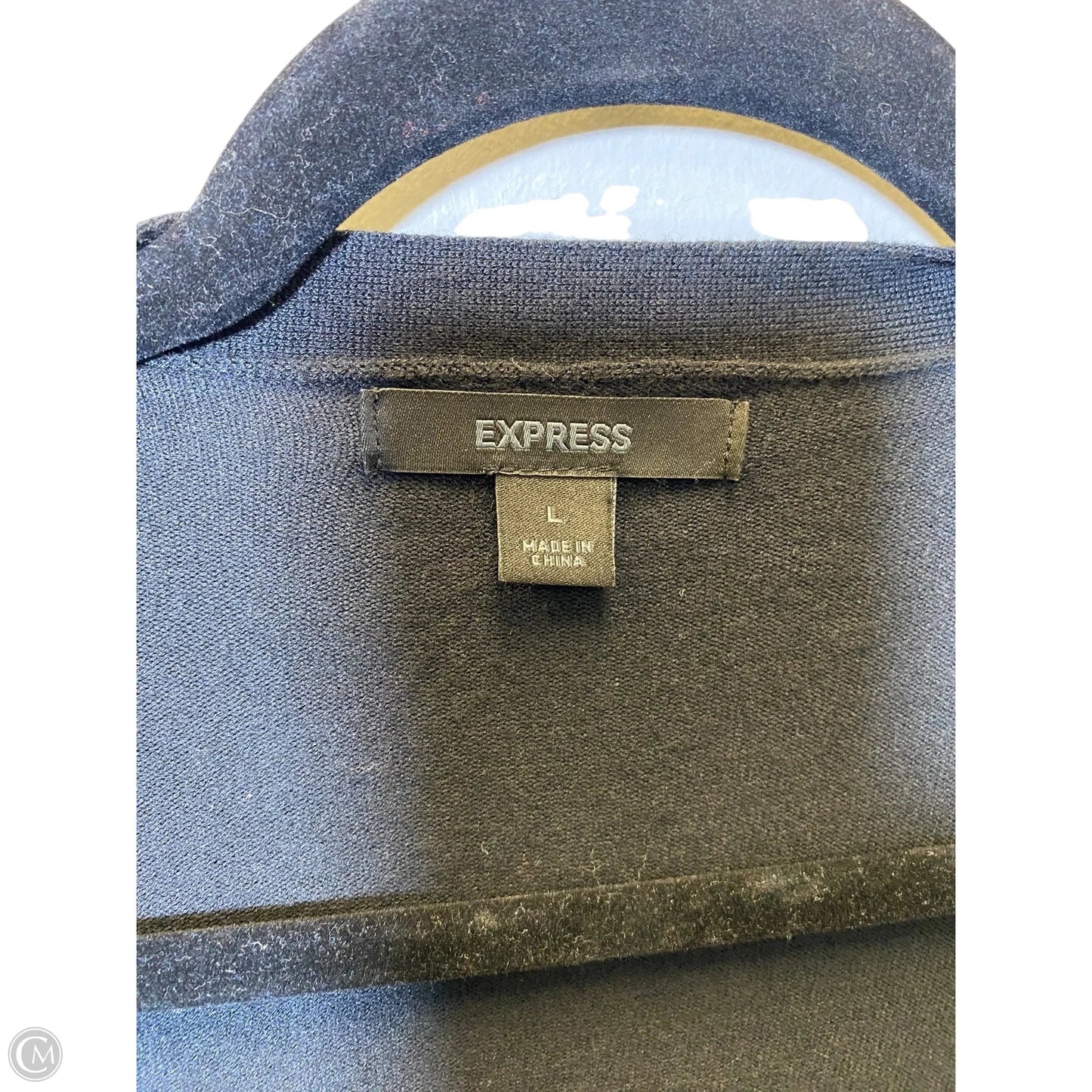 Sweater By Express In Black, Size: L