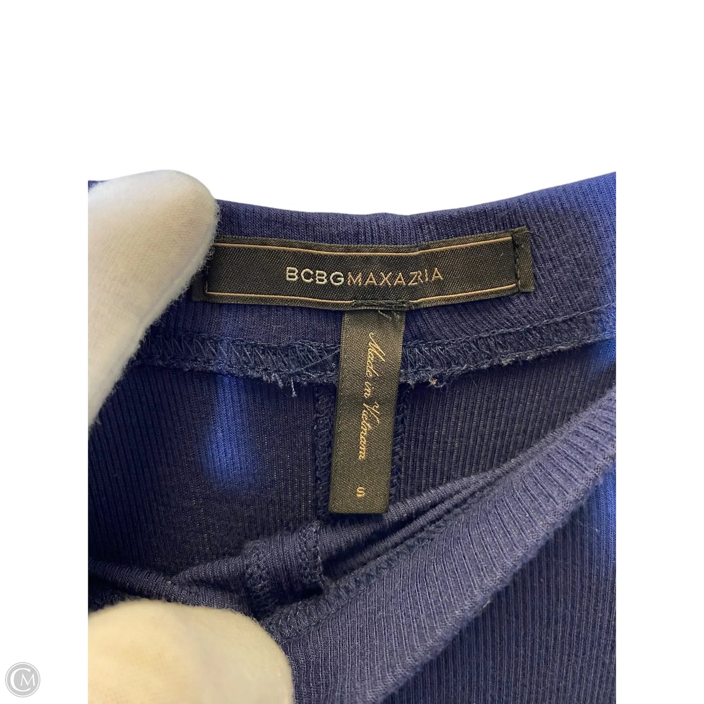 Skirt Maxi By Bcbgmaxazria In Navy, Size: S