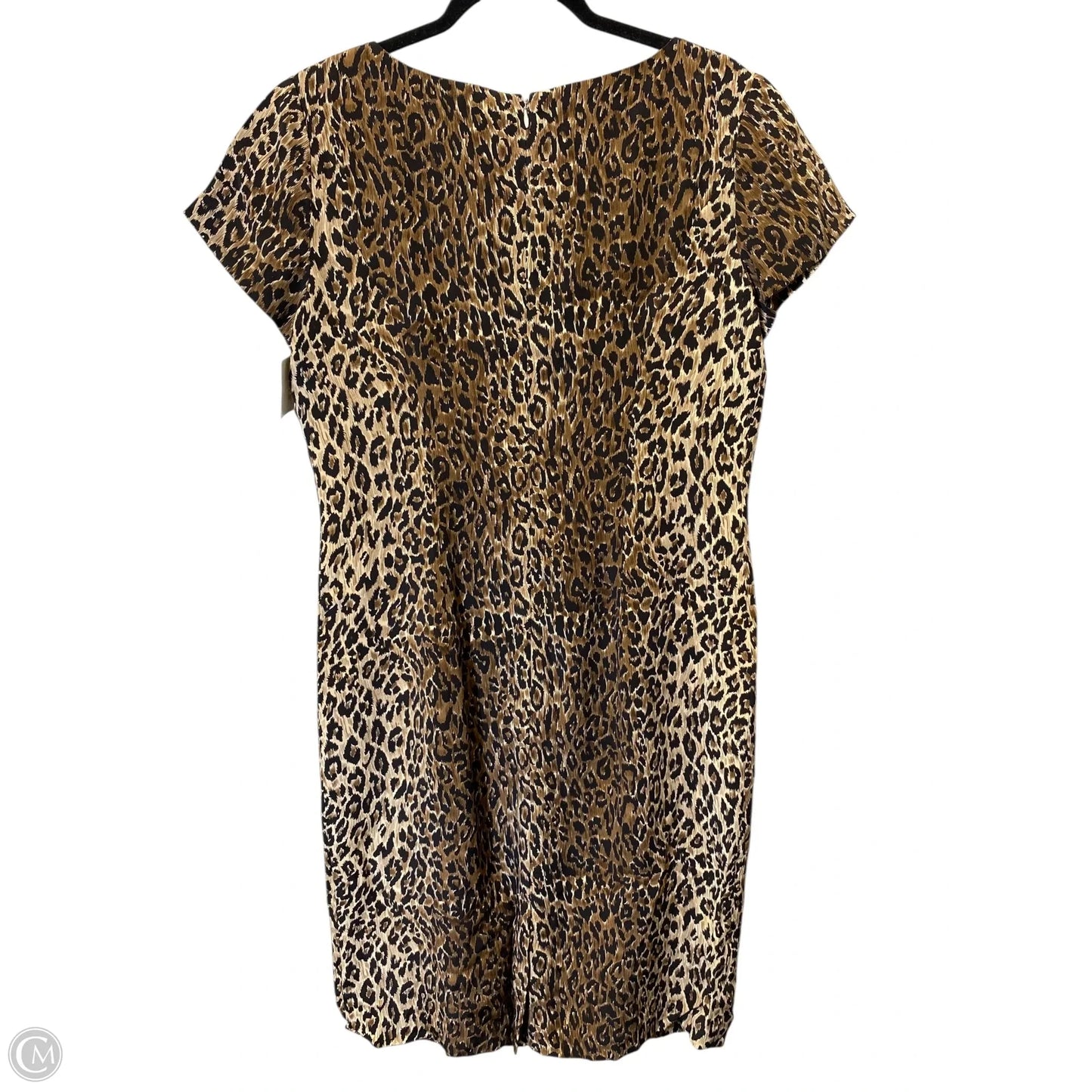 Dress Casual Midi By City Silk In Animal Print, Size: 10