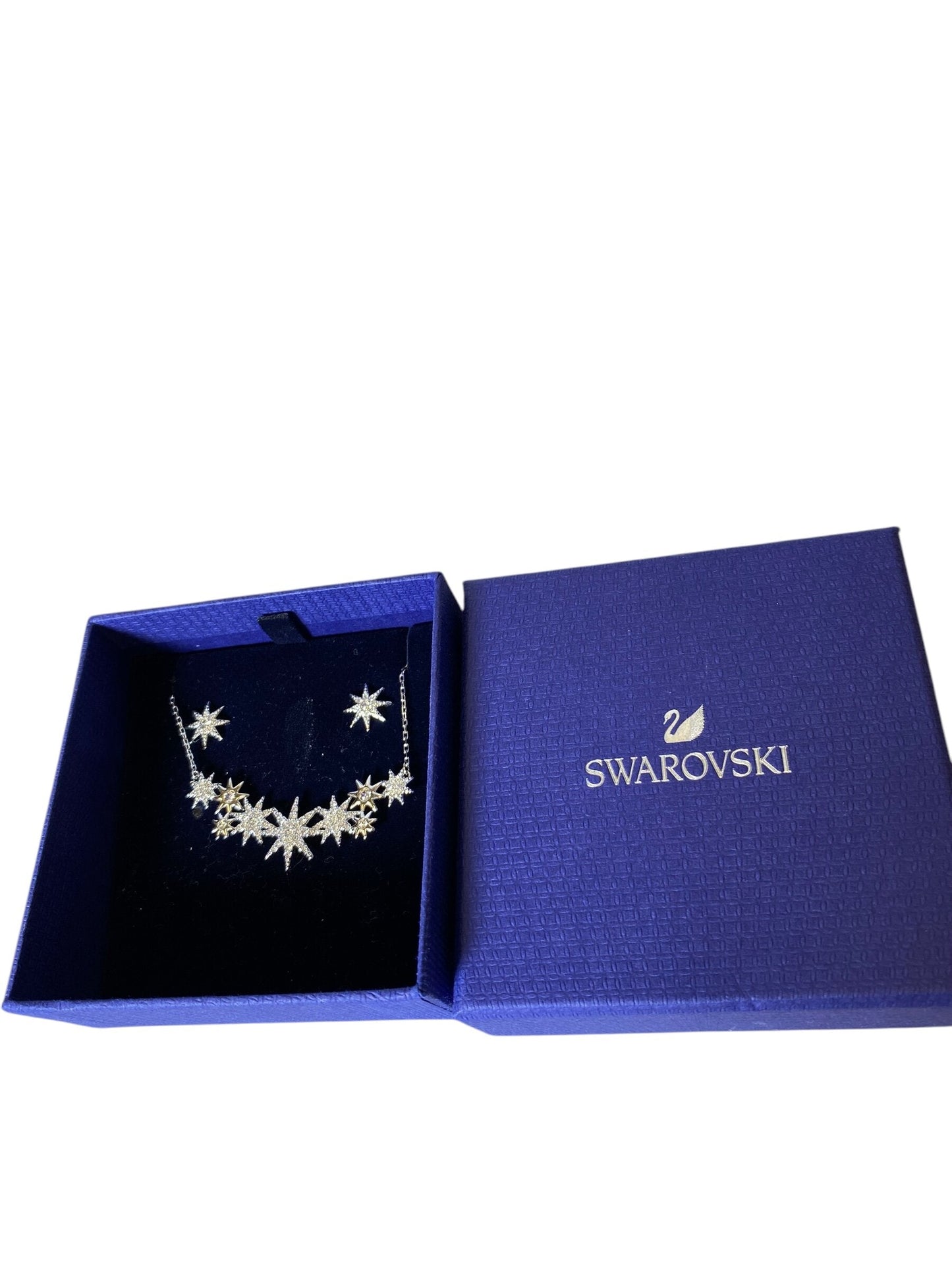 Necklace Designer By Swarovski Size: 02 Piece Set