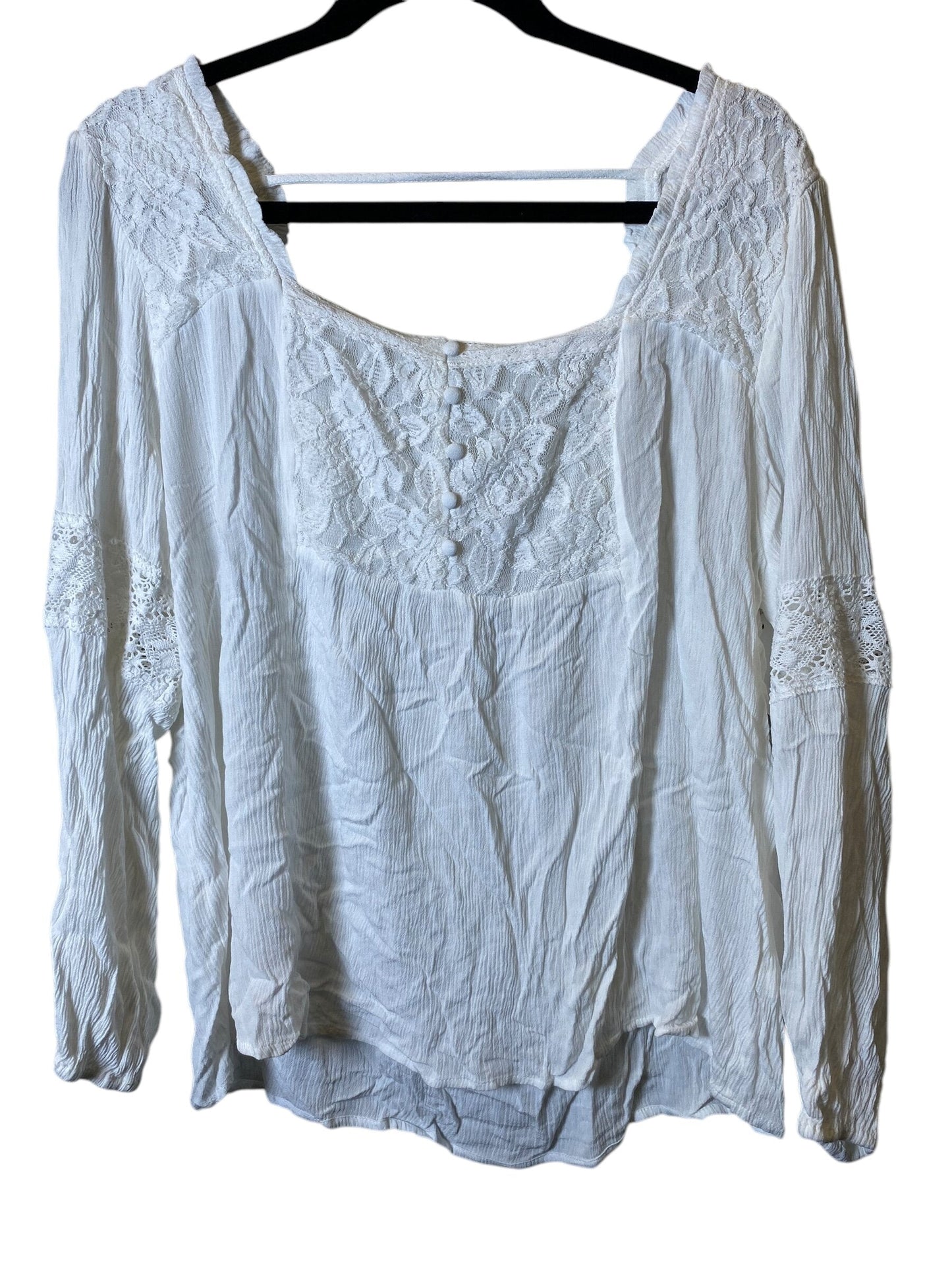 Top Long Sleeve By Maurices Size: Xxl