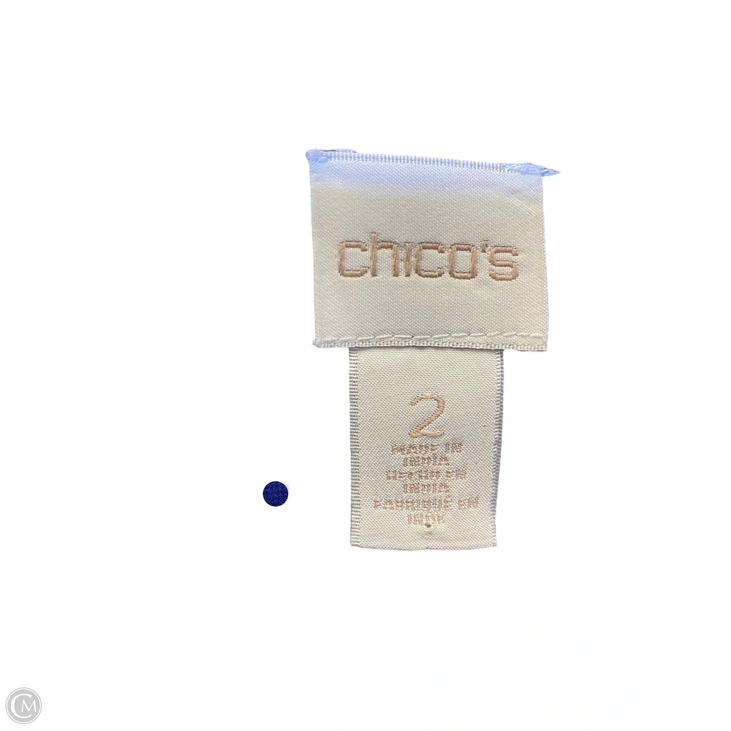 Top Long Sleeve By Chicos In Blue, Size: L